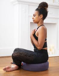 Picture Of Woman Sitting Cross Legged On Two Meditation Pillows Meditation Meditation Cushion Meditation Pillow
