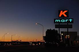 K Mart Neon Sign Vintage Mall The Good Old Days Photo