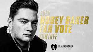 Cale Morris Up For Hobey Vote