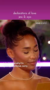 ‘I know we say ‘love you’ in passing, but the reality of it, and the  feelings is that I do love you.’, No ‘Say it back’ needed, Jess and Ayo are  locked in 💜 #LoveIsland