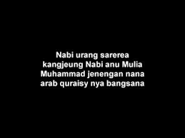 We did not find results for: Nabi Urang Sarerea Pupujian Youtube