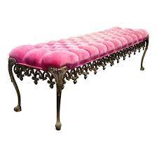 Vintage Used Benches For Sale Chairish Pink Furniture Gorgeous Bed Benches For Sale