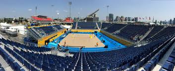 Norceca Volleyball Confederation Chevrolet Beach Volleyball Centre Site Of The Toronto 2015 Pan Am Games