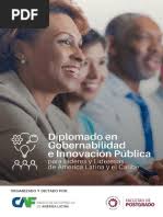 Brochure Diplomado en Gobernabilidad e Innovacion Publica 2023 Caf Intec