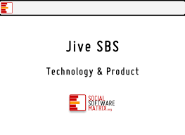 jive social business software socialsoftwarematrix