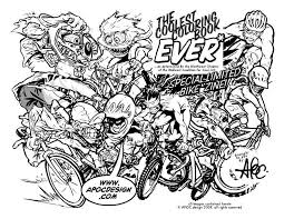 Do not get caught riding to the store in these mini motocycle puppies! Motorcross Coloring Pages Coloring Home