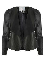 Petite Black Waterfall Pu Jacket Dorothyperkins Petite Coat Petite Jacket Petite Winter Coats