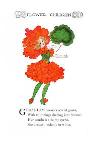 Bloem Kinderen Door Elizabeth Gordon Vintage Reproductie Foto Flower Fairies Flower Child Poster Prints