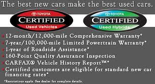 Pay for car repairs on your own while relying on toyota's vaunted nationwide support and service network. Anderson Toyota Certified Preowned Serving The Rockford Il Area