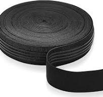 Non Slip Elastic Band MECCANIXITY Non-Slip Elastic Band - 5cm X 11m Black Polyester Silicone Stretch Band For Sewing, Wigs & Accessories Stretch ...