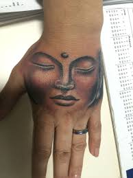 Decorative pattern in oriental style with the ancient hindu mantra om. Buddha Hand Tattoo By Snake Eyes In Williamsburg Brooklyn B52 Hand Tattoos For Girls Hand Tattoos Buddha Tattoos