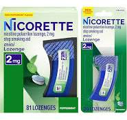 Amazon.com: Nicorette Mini pastillas de nicotina de 2 mg ...