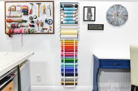 Vinyl roll storage wall rack. Vinyl Roll Storage Rack Houseful Of Handmade