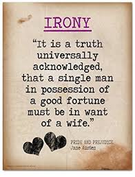Amazonsmile Literary Terms Mini Quote Poster Set Featuring Alliteration Foreshadowing Irony Met Pride And Prejudice Quotes Irony Quotes Pride And Prejudice