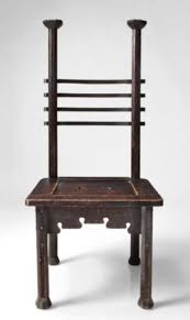 Charles Rohlfs Ladder Back Chair Carved With The Maker S Sign Of The Saw Cipher And Dated 190 Ladder Back Chairs Artistic Furniture Arts And Crafts Furniture