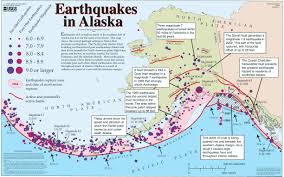 Map Of Historic Earthquakes In Alaska