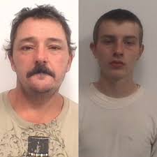 Two men arrested for felony breaking and entering