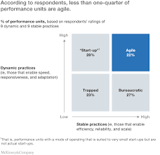 how to create an agile organization mckinsey