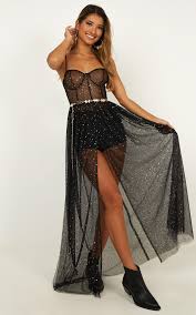 Stunning View Dress In Black Mesh Showpo In 2020 Festival Outfits Festival Outfits Rave Rave Outfits