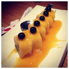 Their modern nigiri shines, though they also have fun. Mango Roll Sushi Garden