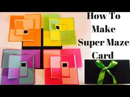 Youtube end card video maker with animated electrical circuits. How To Make Super Maze Card Super Maze Card Tutorial Super Maze Photo Card Youtube Card Tutorial Card Tutorials Cards