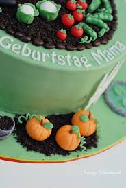 Motivtorten und fototorten fertig und zum selbstgestalten. Und Wieder Eine Garten Torte Jennys Backwelt