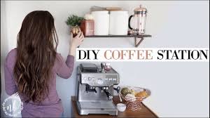 A stylish and repurposed diy coffee table is definitely the trend at the moment, with more and more people wanting individuality within a budget. Diy Coffee Station On A Budget Fall Decor Organize With Me Natalie Bennett Youtube