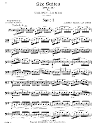 Cello Suite No 1 In G Major Piano Sheet Music Classical Music Bach Cello Suite No 1 In G Major Violin Music Cello Sheet Music Sheet Music