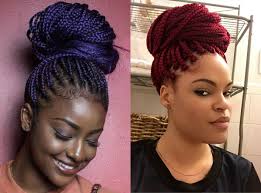Home » braided hairstyle » hairstyles for summer: 53 How To Do Half Bun With Box Braids