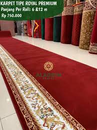 Jual karpet meteran murah, harga beli terbaik, berbagai pilihan, beli murah langsung dari distributor,supplier, pabrik dan toko di indotrading.com. Karpet Sajadah Meteran Harga Karpet Masjid Murah