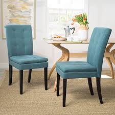 Butterfield Lucid Design Inspired Fabric Dining Chair Set Of 2 Dark Teal Dining Chairs Fabric Dining Chairs Dining Chair Set