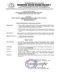 Contoh surat keputusan ini dirangkum dari berbagai sumber. Lampiran Surat Keputusan