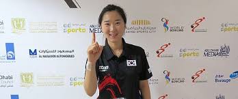 Korea's Jeon Eunhee earns the No. 1 seed for Wednesday's Singles finals