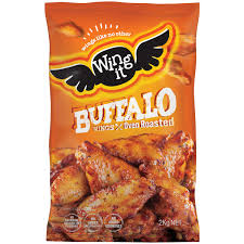 Spread wings on prepared pan, bake for 25 minutes, remove from the oven and brush (or toss) with the saved marinade. Wing It Chicken Buffalo Wings 2kg Costco Australia