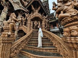 The sanctuary of truth is perhaps the most iconic structure in pattaya. The Sanctuary Of Truth In Pattaya Bangkok