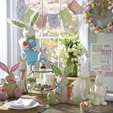 Count On Kirkland S For Your Easter Home Decor With Cheerful Colors Friendly Bunnies And Basket Diy Easter Decorations Easter Centerpieces Easter Decorations