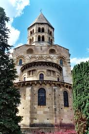 St Saturnin Puy De Dome Eglise Notre Dame Chevet Saint Saturnin Puy De Dome Auvergne
