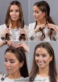 Coiffures Mexicain Moderne Tresses Simple Tendances De La Mode Flettede Frisurer Frisure Har Og Skonhed