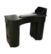 Lucerne Manicure Table In Black Manicure Table Home Nail Salon Pedicure Chairs For Sale