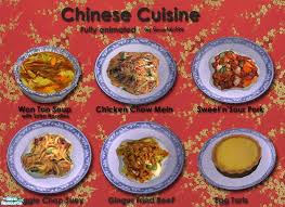 Simaddict99 S Chinese Cuisine Food Chicken Chow Mein Sims