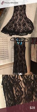 Venus Black Lace Fit N Flare Dress Xs Fit N Flare Dress Venus Dresses Dresses