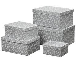 Aufbewahrungsboxen Set Snowflake 5 Tlg Westwingnow Aufbewahrungsbox Aufbewahrung Box