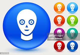 Robot Face Color Diamond Vector Icon High-Res Vector Graphic