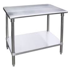 Wood and stainless steel are optional to create much better space of kitchen with an improvement in design and function. Amazon Com Stainless Steel Work Table Food Prep Worktable Restaurant Supply 18 X 36 Nsf Approved Industrial Scientific