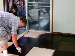 We have a plywood subfloor on top of wood joists & rails/planks over a crawlspace. How To Install Plywood Floor Tiles Hgtv