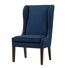 Madison Park Garbo Captains Dining Chair In Navy Olliix Fpf20 0280 In 2020 Dining Chairs Wingback Chair Traditional Dining Chairs