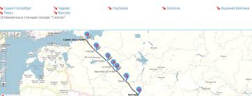 Gid Po Marshrutu Poezda Sapsan Sankt Peterburg Moskva Sankt Peterburg Centr