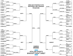 ncaa bracket cheat sheets for 2018 march madness