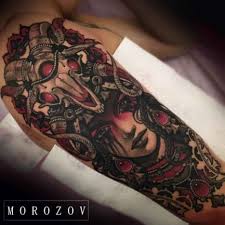 Crescent moon, inked on his right bicep. 15 Magical Tattoos For The Modern Witch Tattoo Ideas Artists And Models