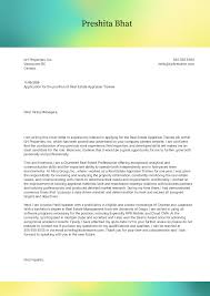 Real Estate Appraiser Trainee Cover Letter Example Kickresume